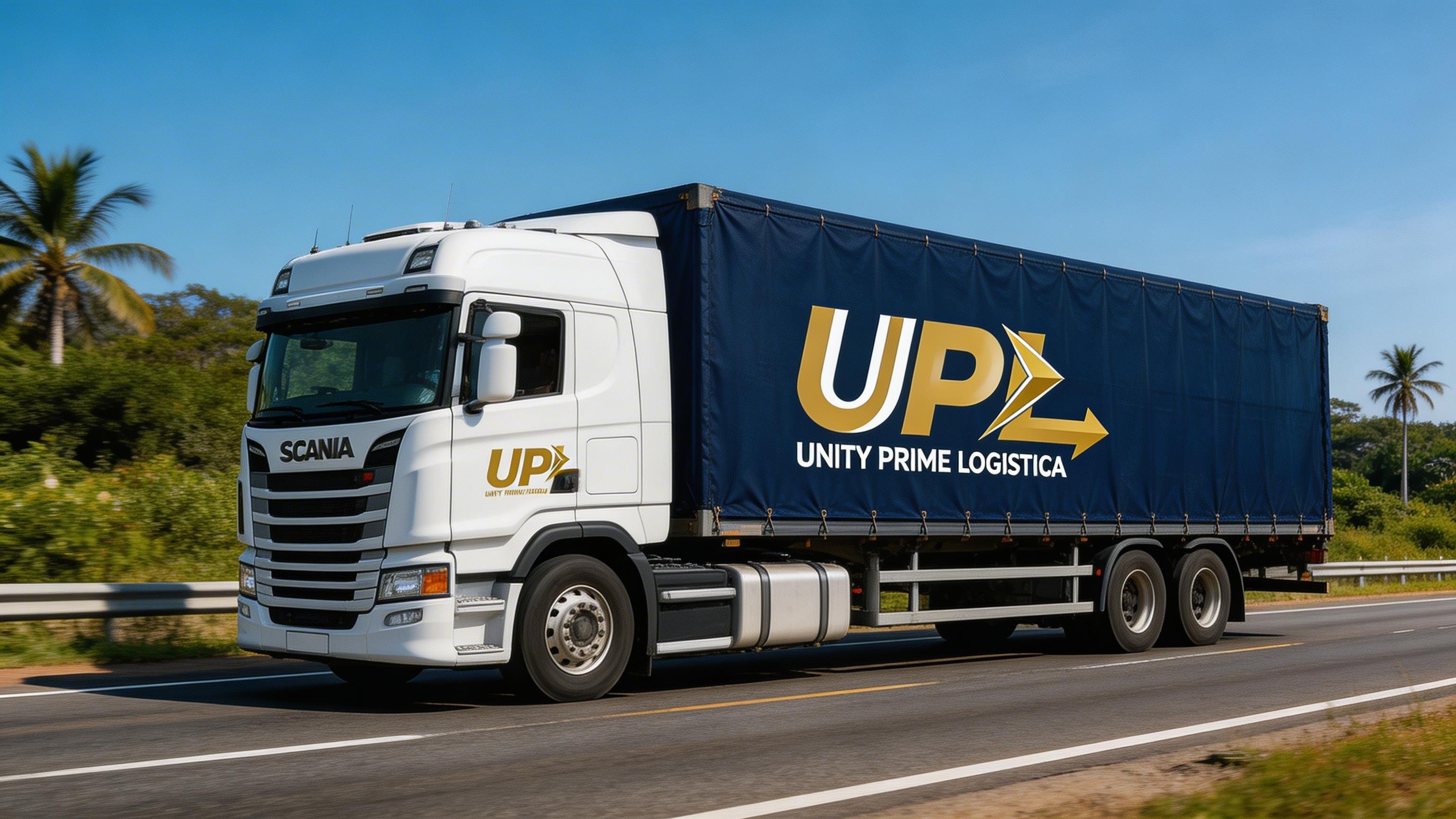 Carreta Sider da Unity Prime Logística